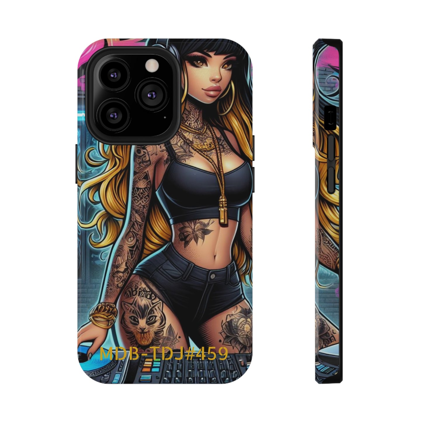 MDBTDJ#459 Impact-Resistant Phone Case Tattooed DJ's Limited Edition Fits Most, Phone Case, Tattooed Djs Shop