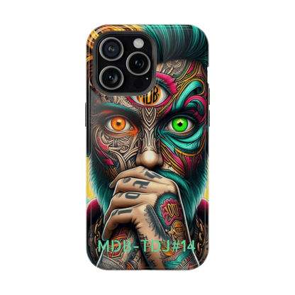 MDBTDJ#14 Impact-Resistant Phone Cases Fits most Tattooed DJ's Limited Edition