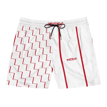 MDBTDJ#MSWR Men's Mid-Length Swim Shorts, All Over Prints, Tattooed Djs Shop