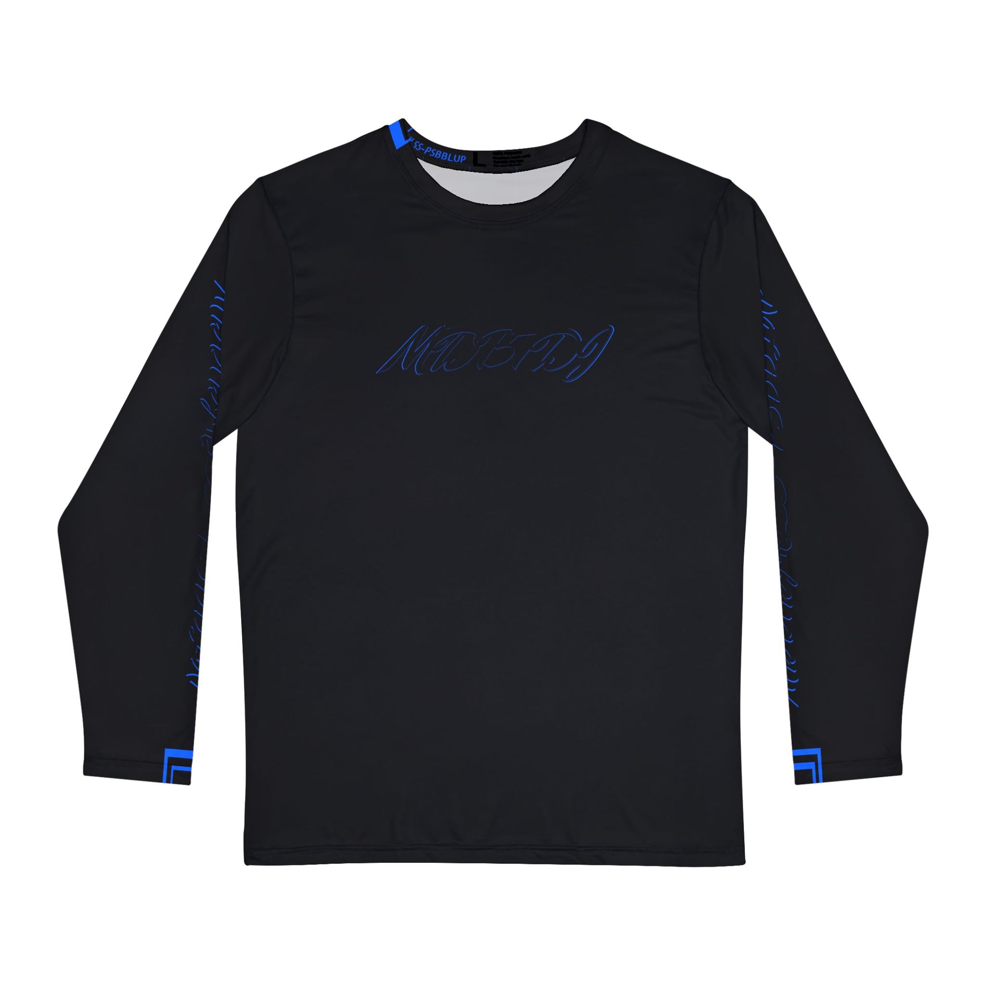 MDBTDJ#LSS-PSBBLUP Men's Premium Long Sleeve Shirt, All Over Prints, Tattooed Djs Shop