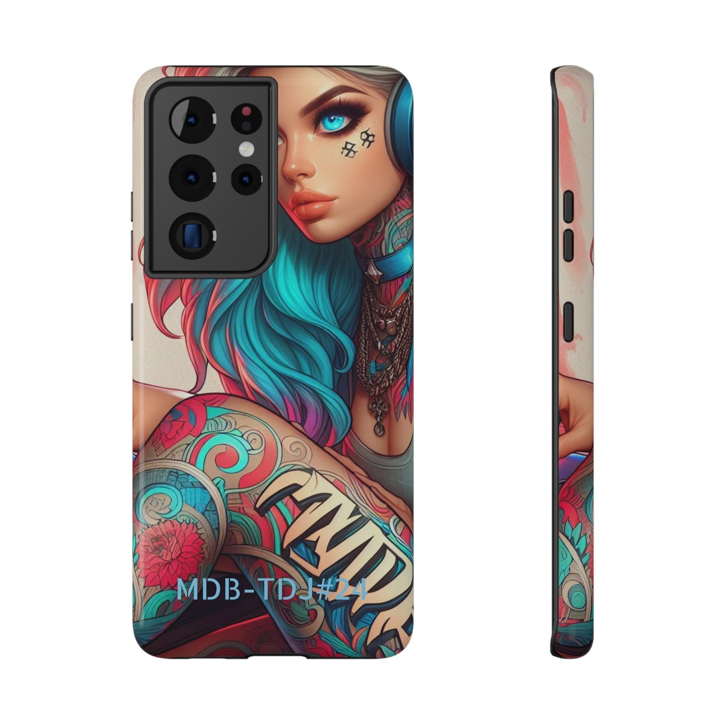 MDBTDJ#24 Impact-Resistant Phone Cases Fits most Tattooed DJ's Limited Edition, Phone Case, Tattooed Djs Shop