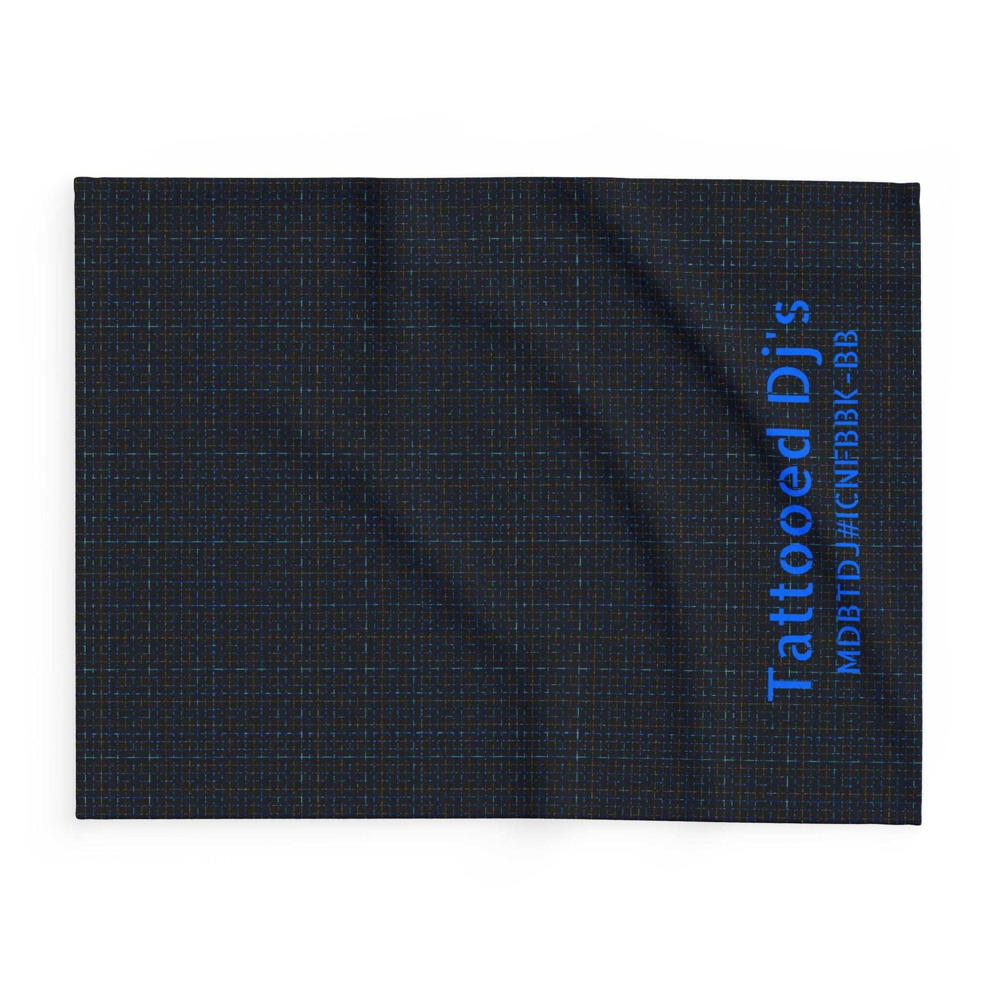 MDBTDJ#ICNFBBK-BB Fleece Blanket Tattooed Dj's Limited Edition, Home Decor, Tattooed Djs Shop