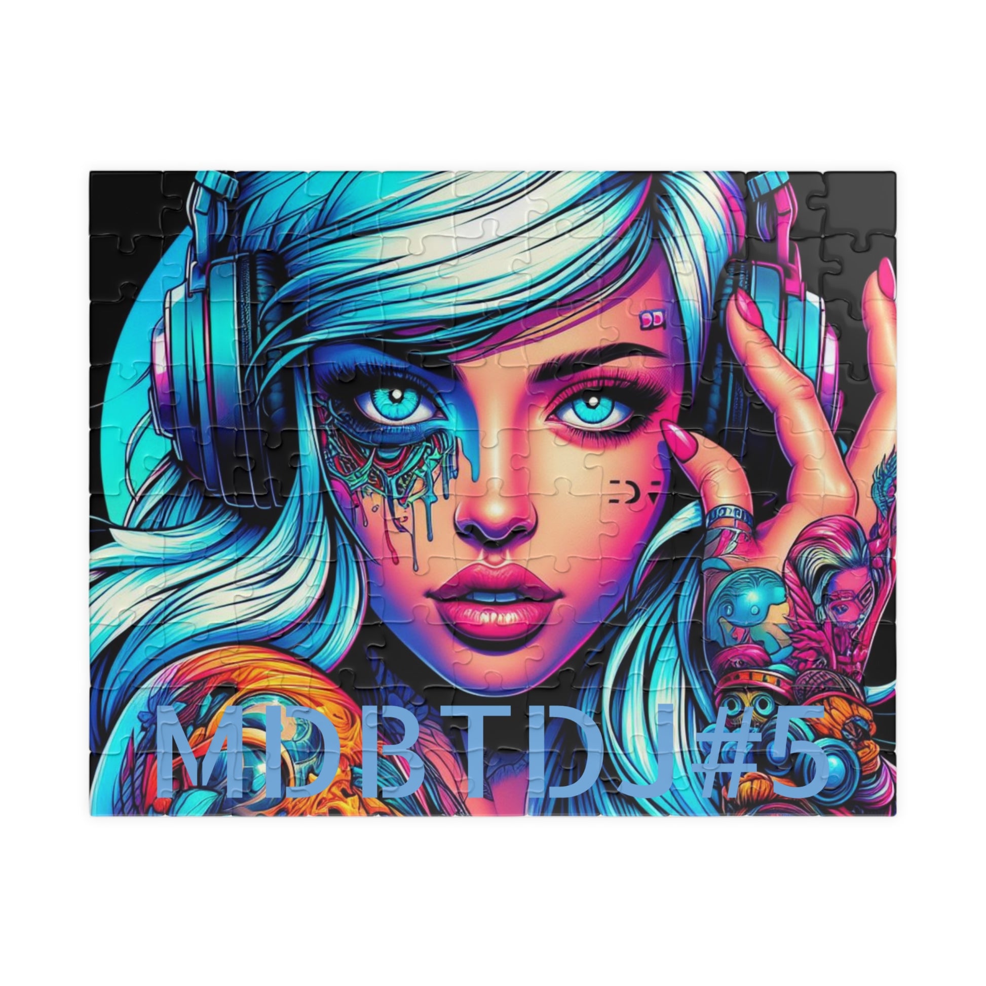 MDBTDJ#5 Puzzle (110, 252, 520, 1014-piece) Tattooed Dj's Limited Edition, Puzzle, Apparel & Accessories, Tattooed Djs Shop