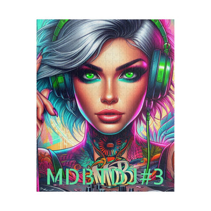 MDBTDJ#3 Puzzle (110, 252, 520, 1014-piece) Tattooed Dj's Limited Edition, Puzzle, Apparel & Accessories, Tattooed Djs Shop