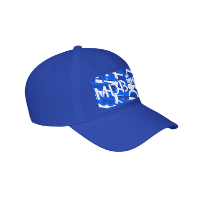 MDBTDJ#WBLUWRDC Blue - Low Profile Baseball Cap, Hats, Hats, Tattooed Djs Shop
