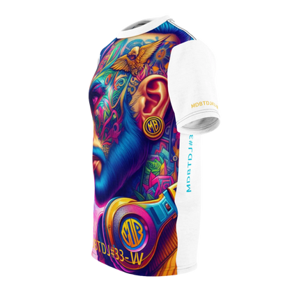 MDBTDJ#33-W Premium Art Tee Shirt - Tattooed Dj's Limited Edition - Unisex, T-Shirt, T-Shirts, Tattooed Djs Shop