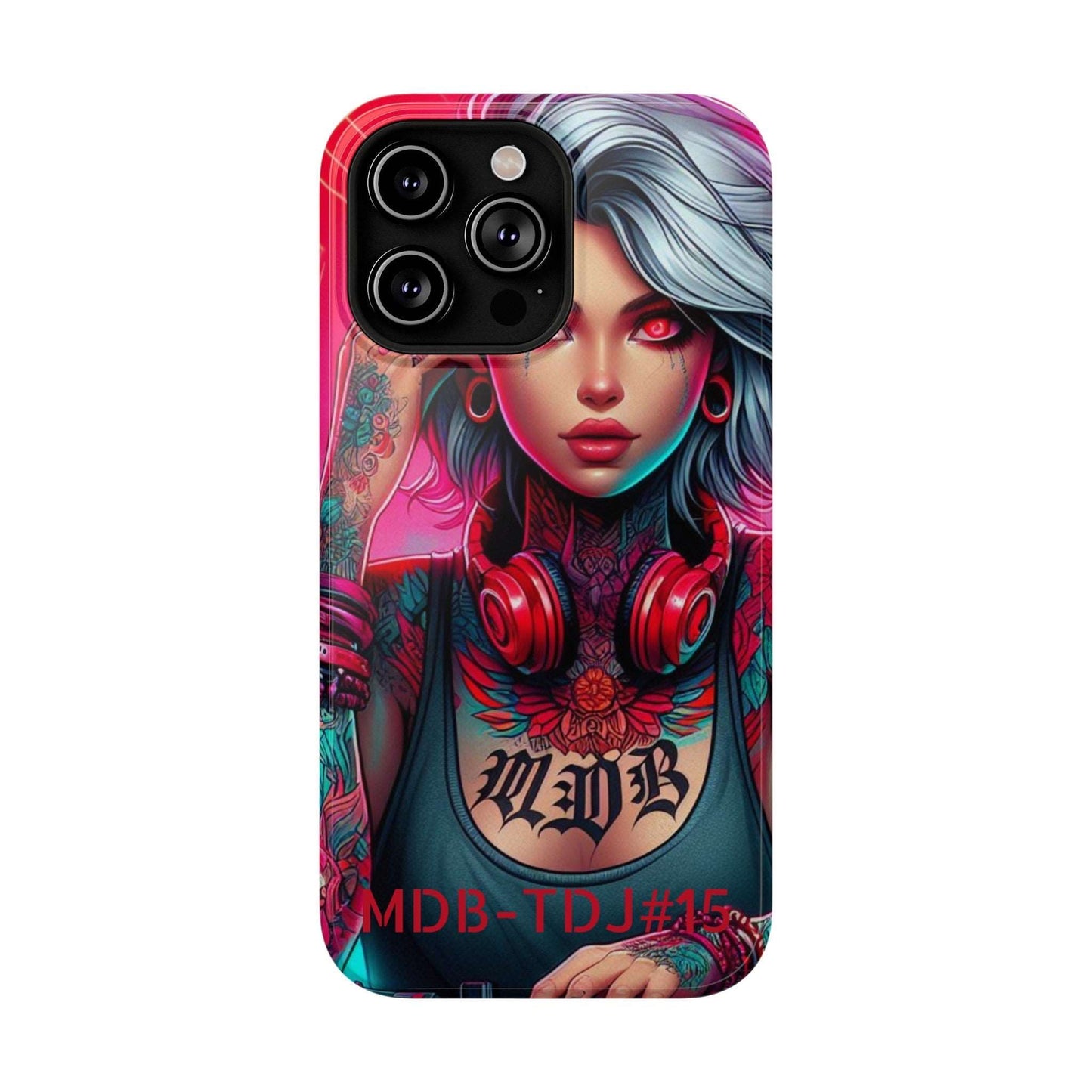 MDBTDJ#15 Impact-Resistant Phone Cases Fits most Tattooed DJ's Limited Edition