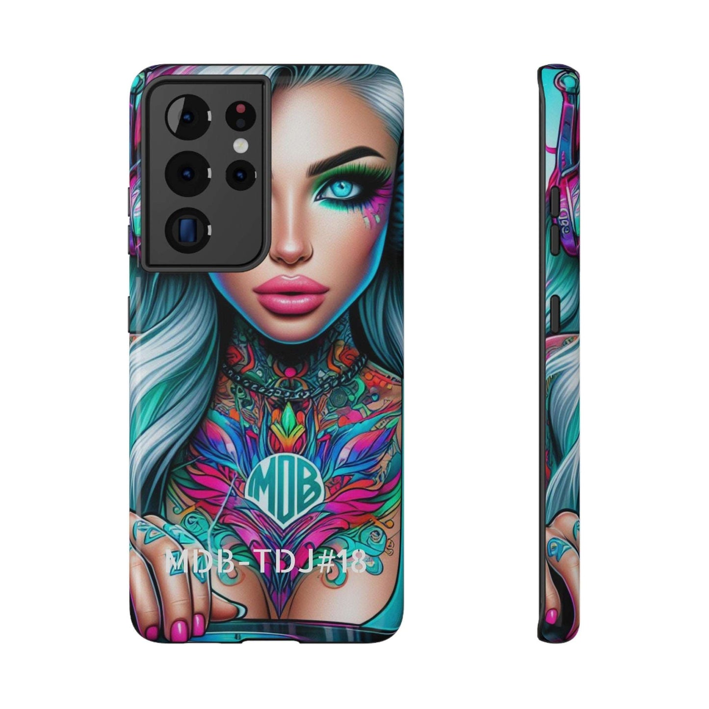 MDBTDJ#18 Impact-Resistant Phone Cases Fits most Tattooed DJ's Limited Edition