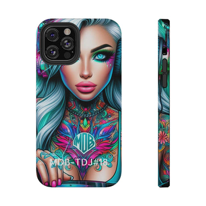 MDBTDJ#18 Impact-Resistant Phone Cases Fits most Tattooed DJ's Limited Edition