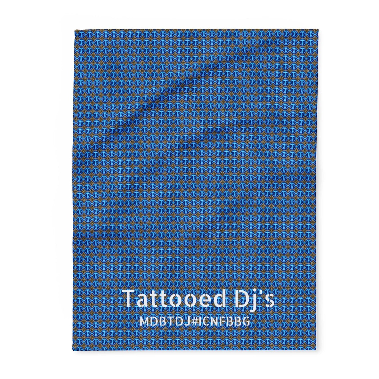 MDBTDJ#ICNFBBG Fleece Blanket Tattooed Dj's Limited Edition, Home Decor, Tattooed Djs Shop