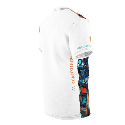 MDBTDJ#492-W Premium Art Tee Shirt - Tattooed Dj's Limited Edition - Unisex, T-Shirt, Clothing Tops, Tattooed Djs Shop