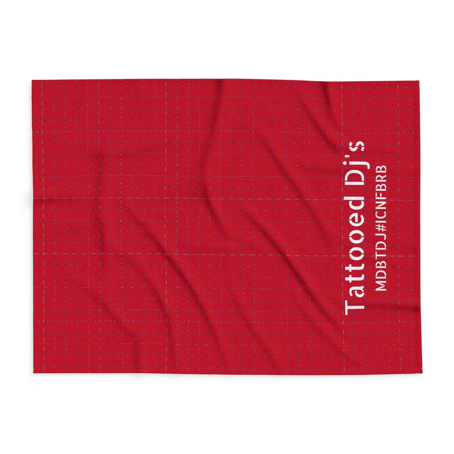 MDBTDJ#ICNFBRB Fleece Blanket Tattooed Dj's Limited Edition, Home Decor, Tattooed Djs Shop