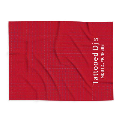 MDBTDJ#ICNFBRB Fleece Blanket Tattooed Dj's Limited Edition, Home Decor, Tattooed Djs Shop