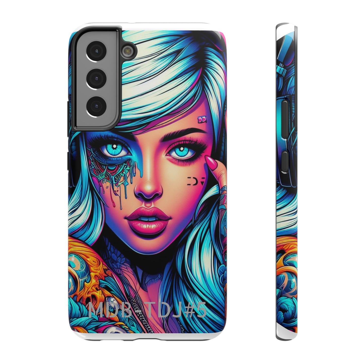 MDBTDJ#5 Impact-Resistant Phone Cases Tattooed Dj's Limited Edition, Phone Case, Tattooed Djs Shop