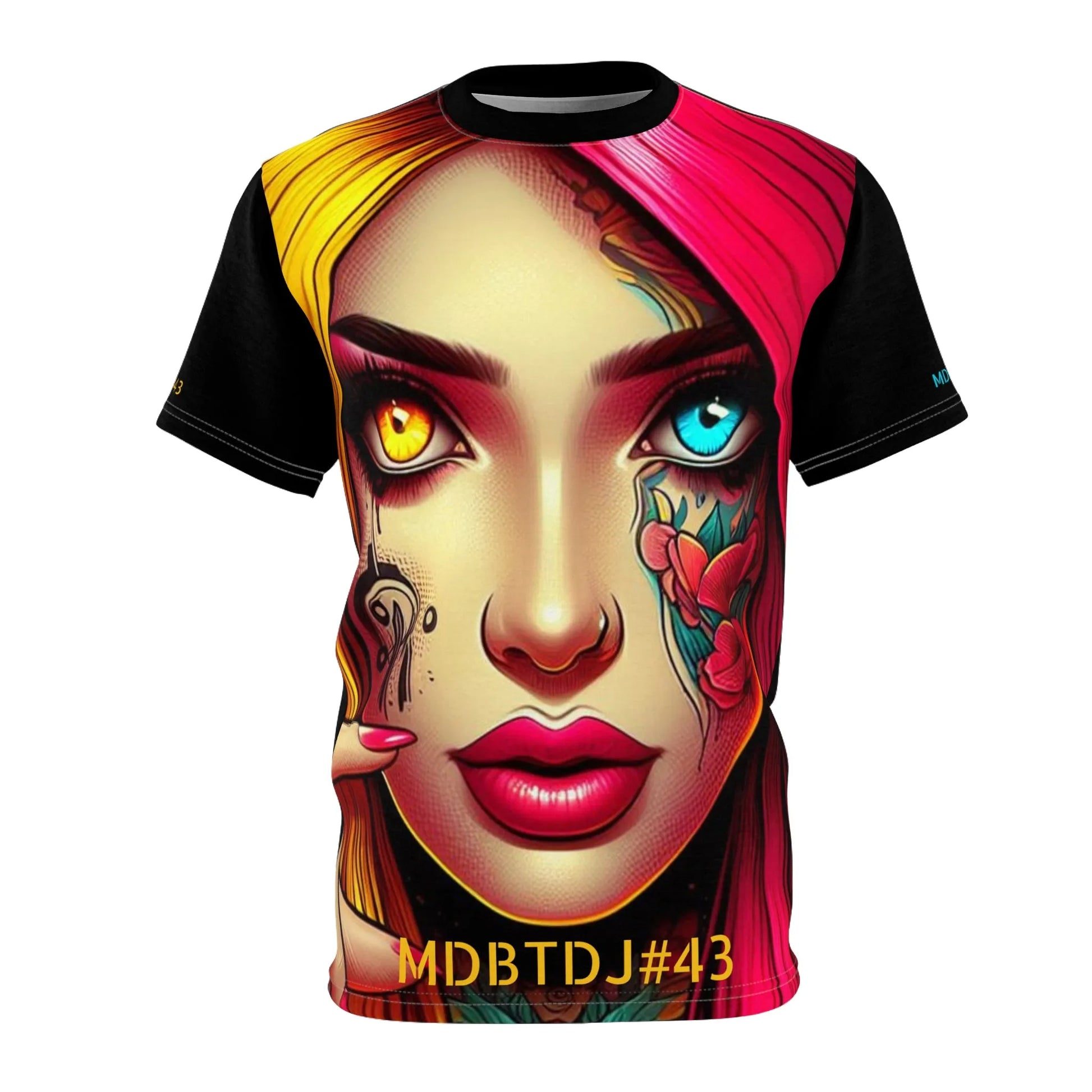 MDBTDJ#43 Premium Art Tee Shirt - Tattooed Dj's Limited Edition - Unisex, T-Shirt, T-Shirts, Tattooed Djs Shop