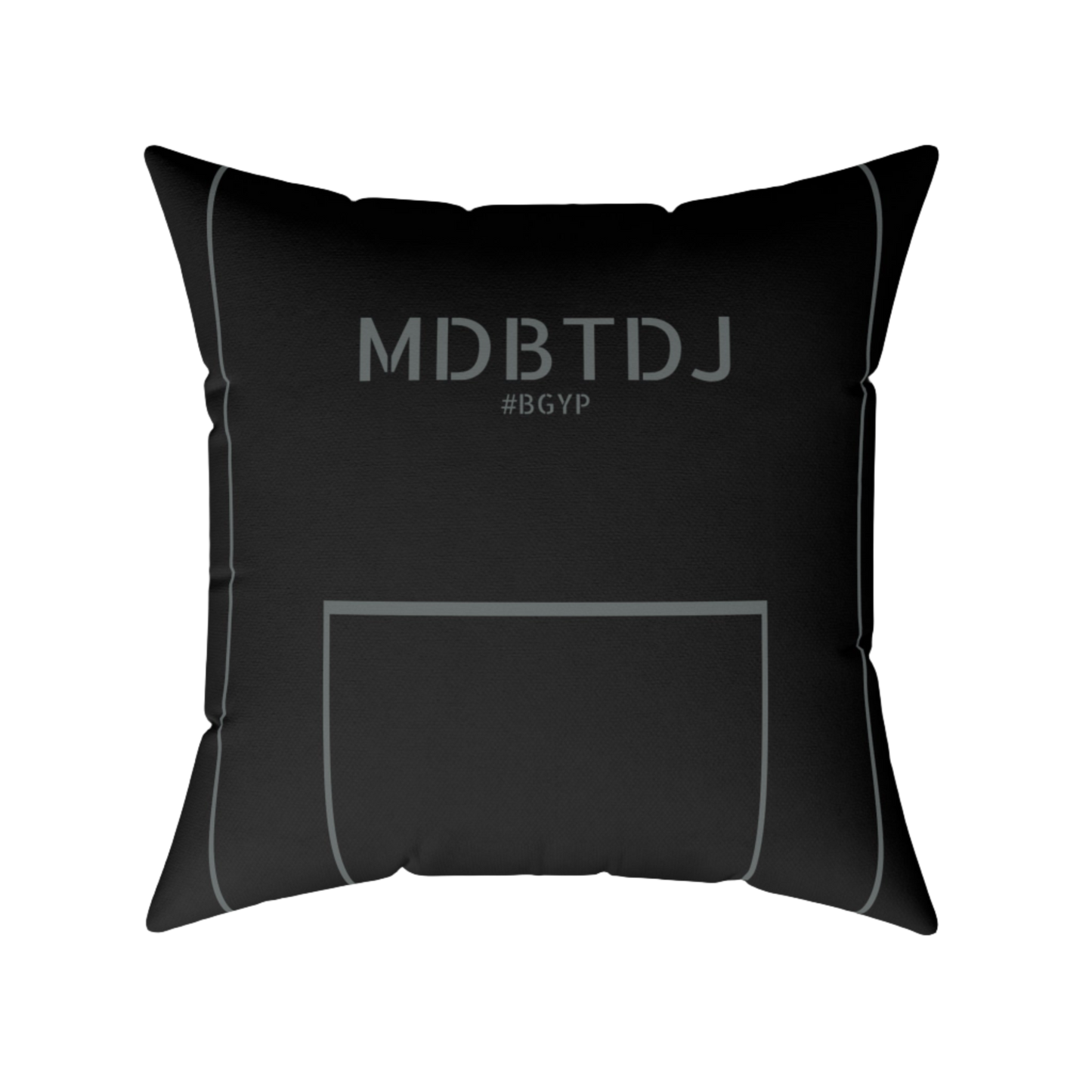 MDBTDJ#BGYP Spun Polyester Square Pillow