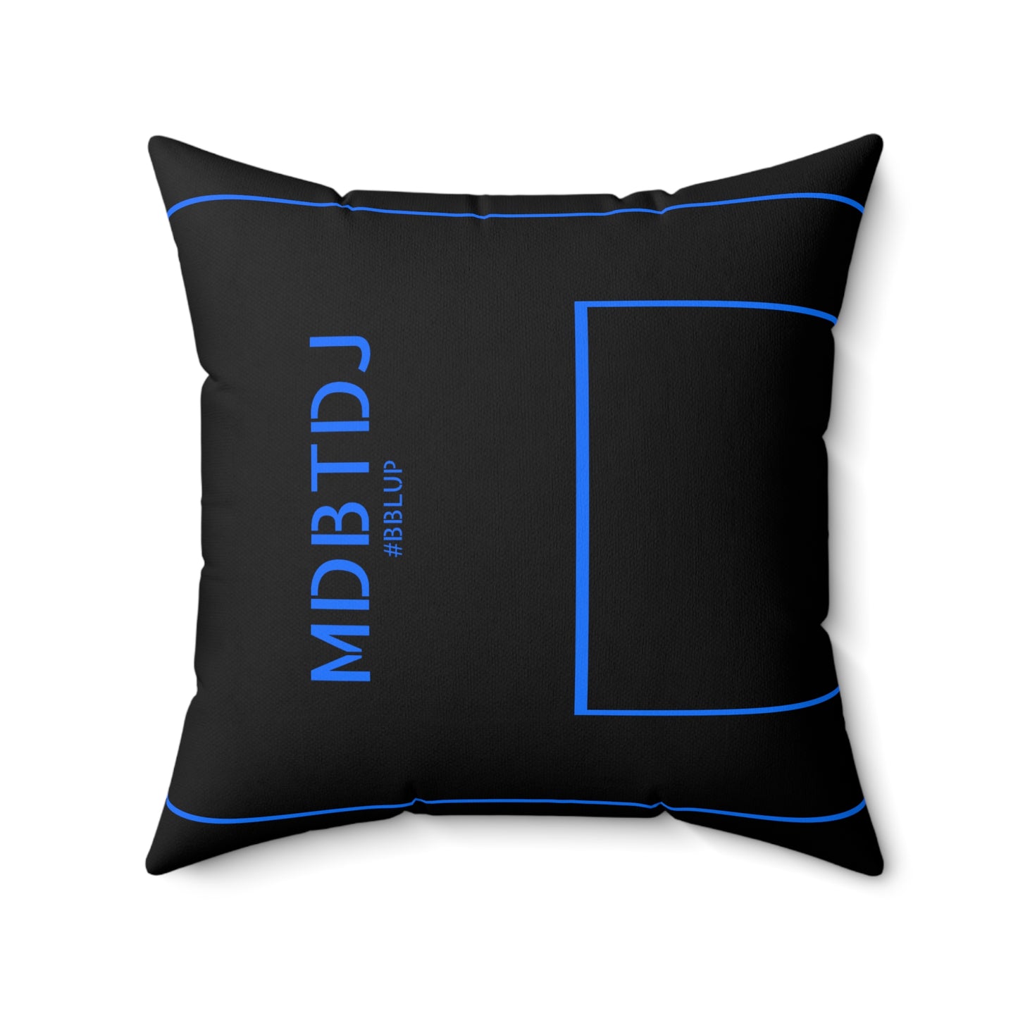 MDBTDJ#BBLUP Spun Polyester Square Pillow