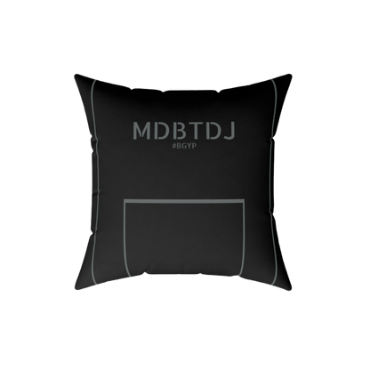 MDBTDJ#BGYP Spun Polyester Square Pillow