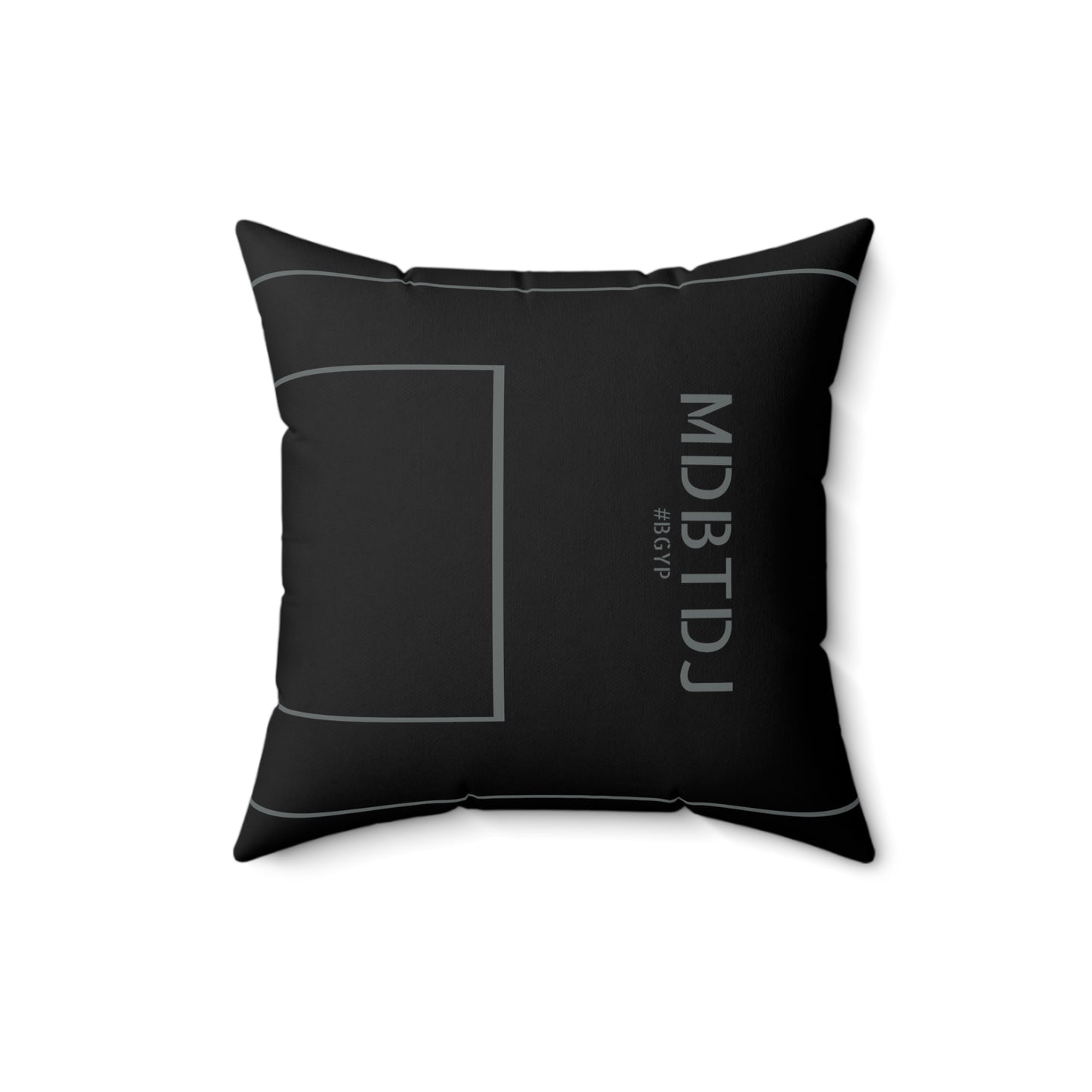 MDBTDJ#BGYP Spun Polyester Square Pillow