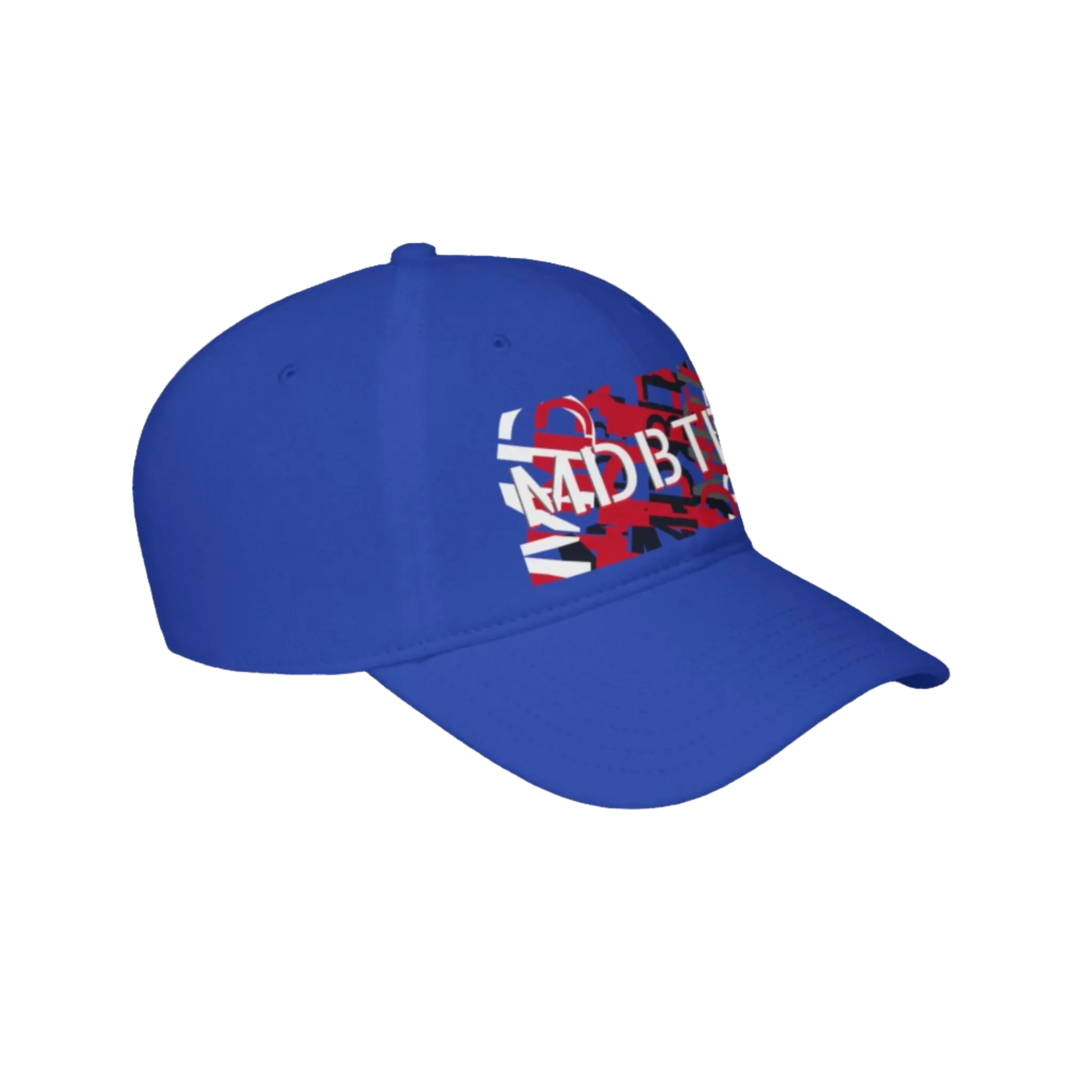 MDBTDJ#BRGYWRDC Blue - Low Profile Baseball Cap, Hats, Hats, Tattooed Djs Shop