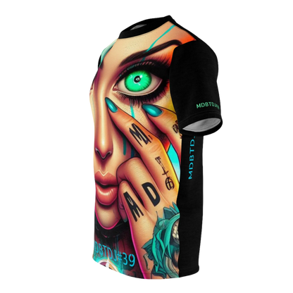 MDBTDJ#39 Premium Art Tee Shirt - Tattooed Dj's Limited Edition - Unisex, T-Shirt, Activewear Tops, Tattooed Djs Shop