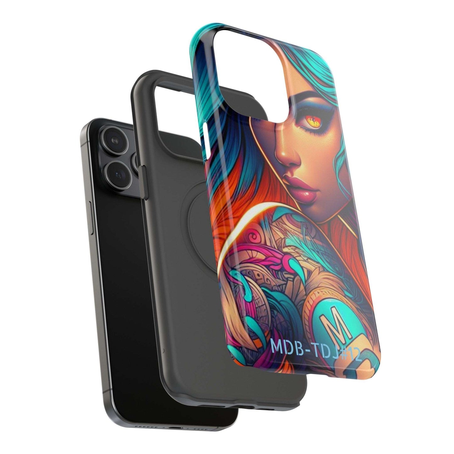 MDBTDJ#12 Impact-Resistant Phone Cases Tattooed DJ's Limited Edition Fits Most