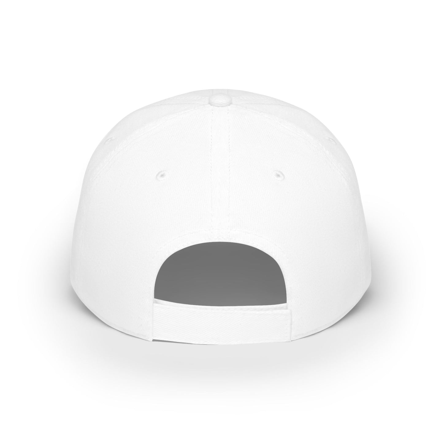 MDBTDJ#BBLUWRDC White - Low Profile Baseball Cap