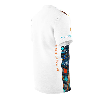 MDBTDJ#492-W Premium Art Tee Shirt - Tattooed Dj's Limited Edition - Unisex, T-Shirt, Clothing Tops, Tattooed Djs Shop
