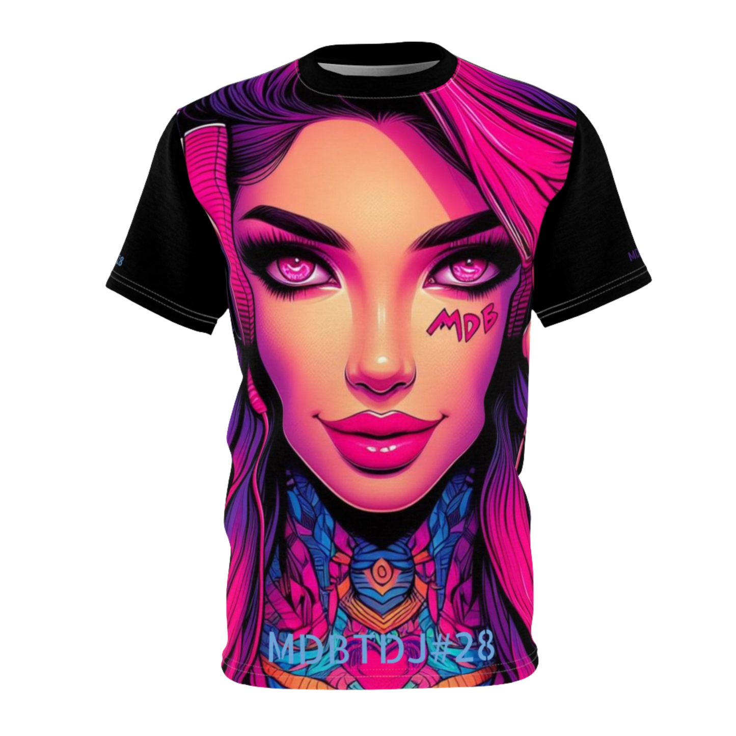 MDBTDJ#28 Premium Art Tee Shirt - Tattooed Dj's Limited Edition - Unisex