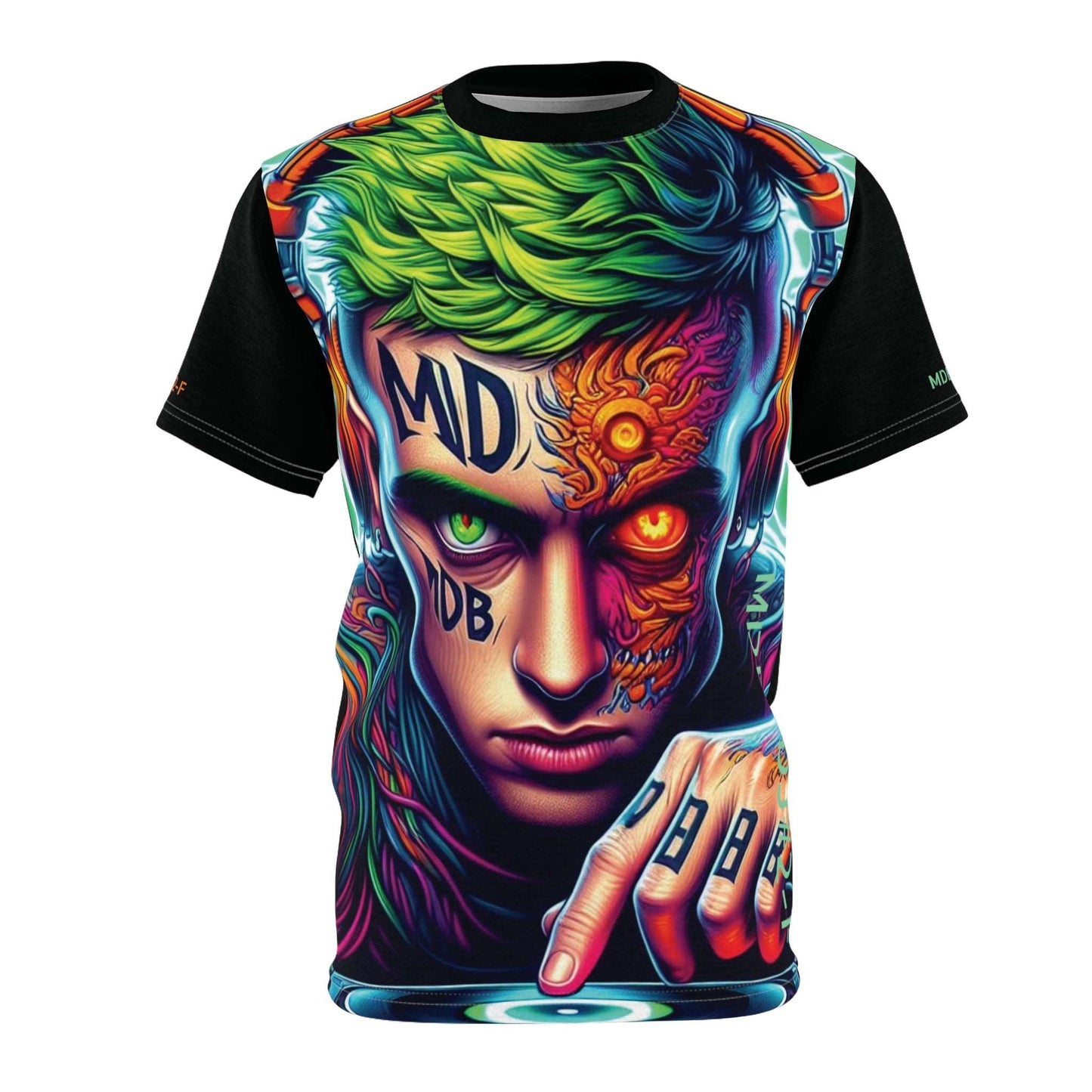 MDBTDJ#2-F Unisex Cut & Sew Tee Tattooed Dj's Limited Edition