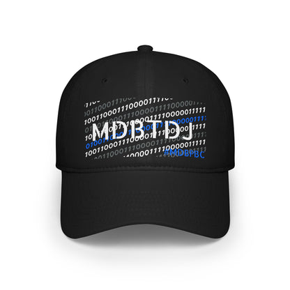 MDBTDJ#MDBPBC Black - Low Profile Baseball Cap