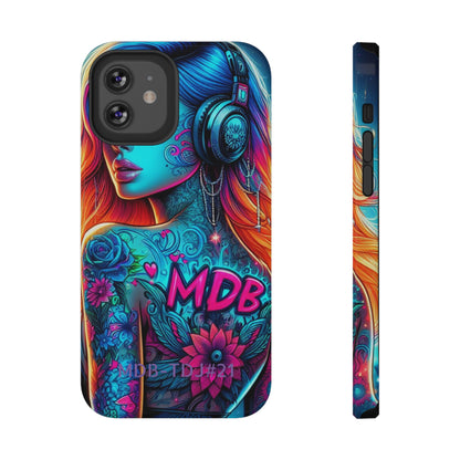 MDBTDJ#21 Impact-Resistant Phone Cases Fits most Tattooed DJ's Limited Edition, Phone Case, Tattooed Djs Shop