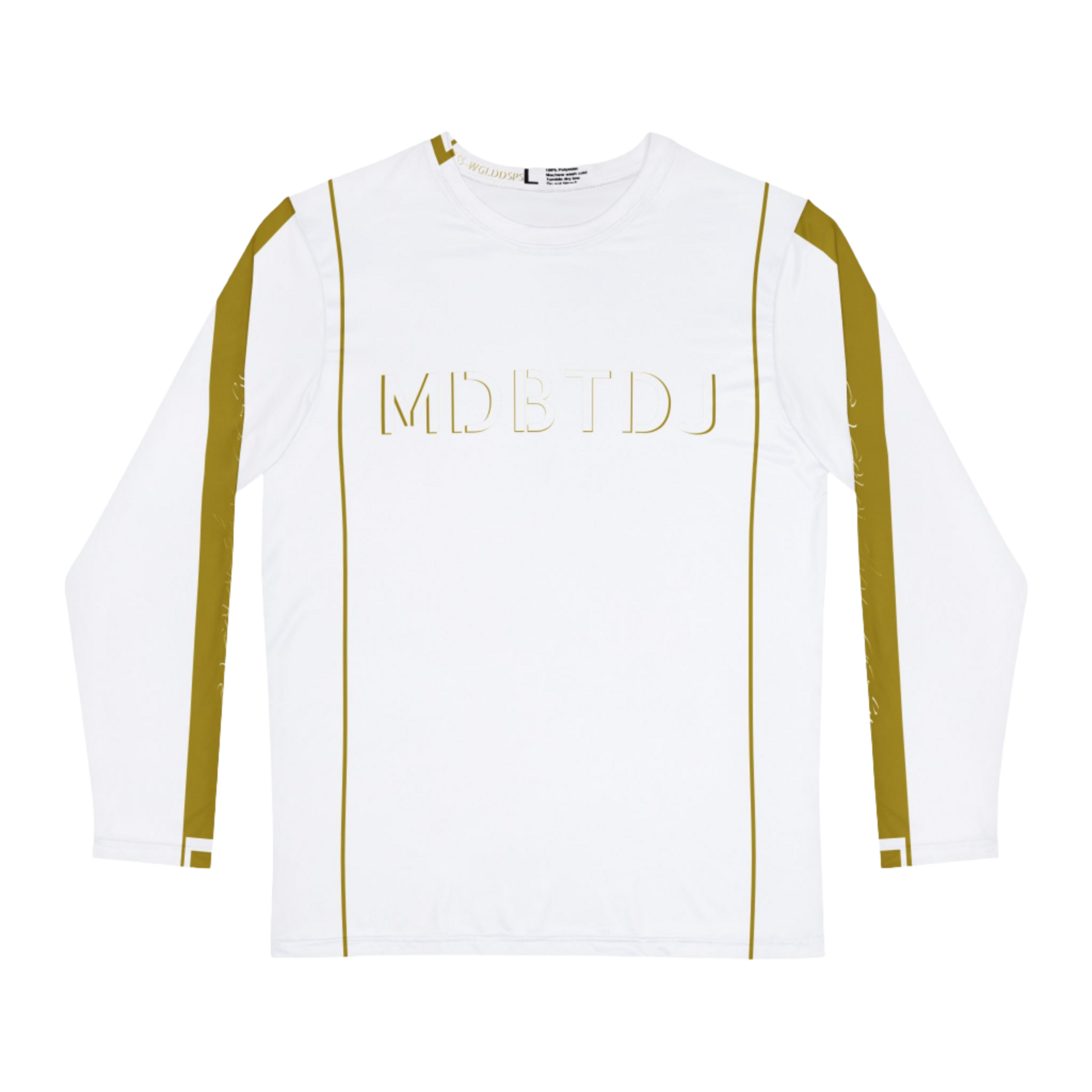 MDBTDJ#LSS-WGLDDSPS Premium Men's Long Sleeve Shirt, Long Sleeve Shirt, Clothing Tops, Tattooed Djs Shop
