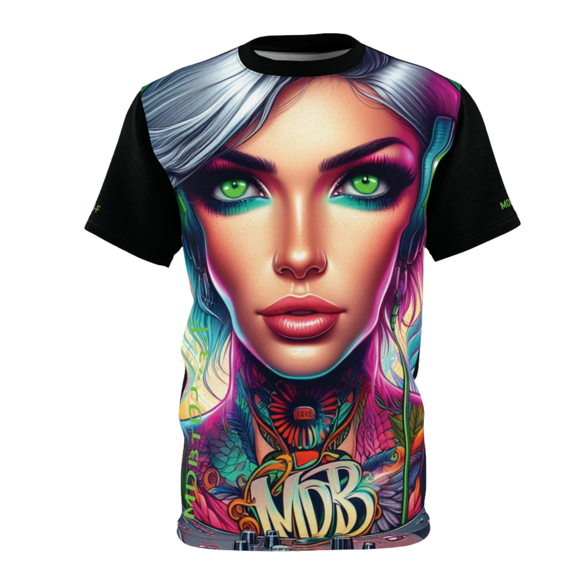 MDBTDJ#3-F Premium Tee Shirt - Tattooed Dj's Limited Edition - Unisex, T-Shirt, Clothing Tops, Tattooed Djs Shop