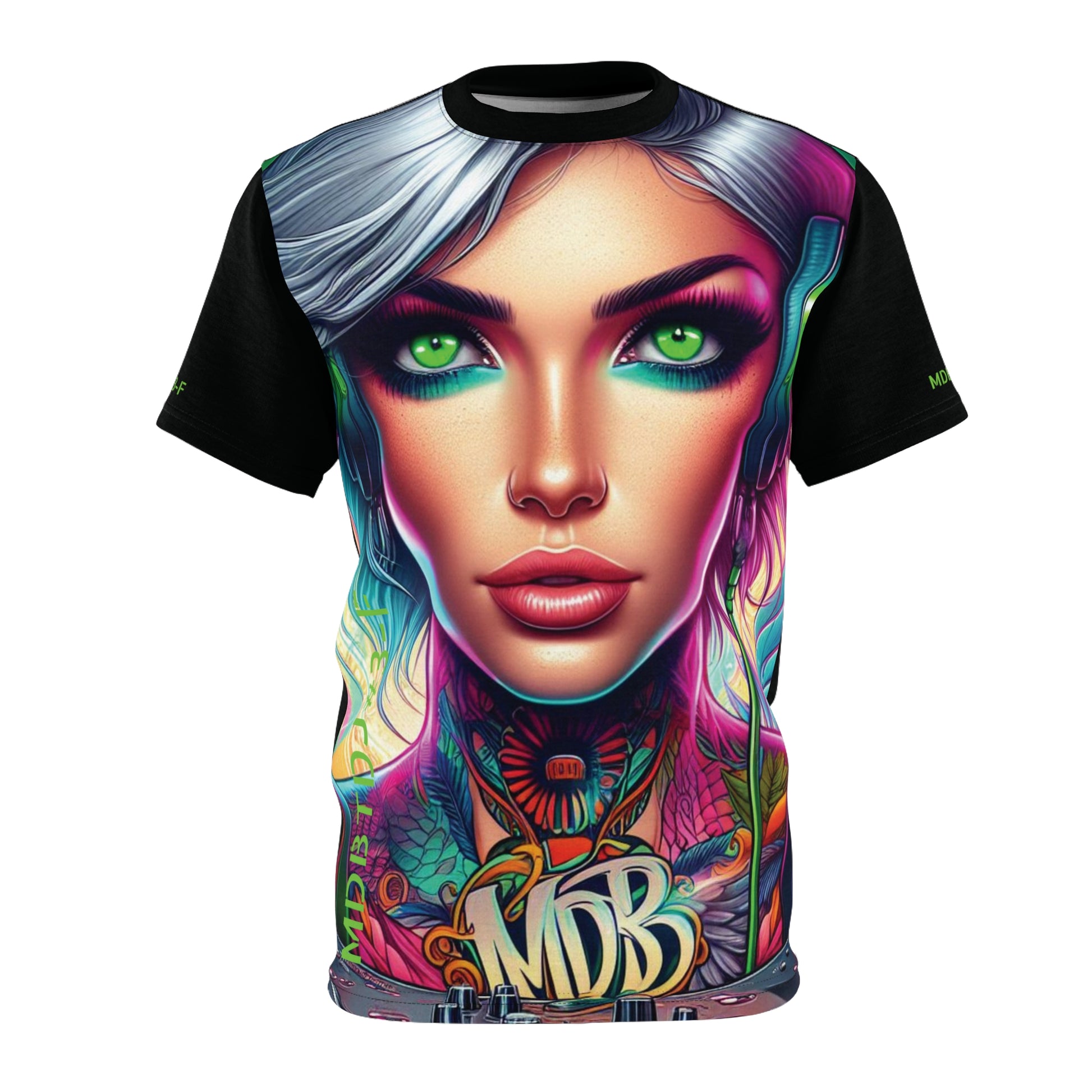 MDBTDJ#3-F Premium Tee Shirt - Tattooed Dj's Limited Edition - Unisex, T-Shirt, Clothing Tops, Tattooed Djs Shop
