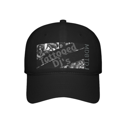 MDBTDJ#FPLGC Black - Low Profile Baseball Cap Tattooed Dj's Limited Edition