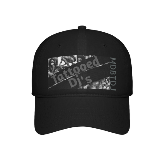 MDBTDJ#FPLGC Black - Low Profile Baseball Cap Tattooed Dj's Limited Edition