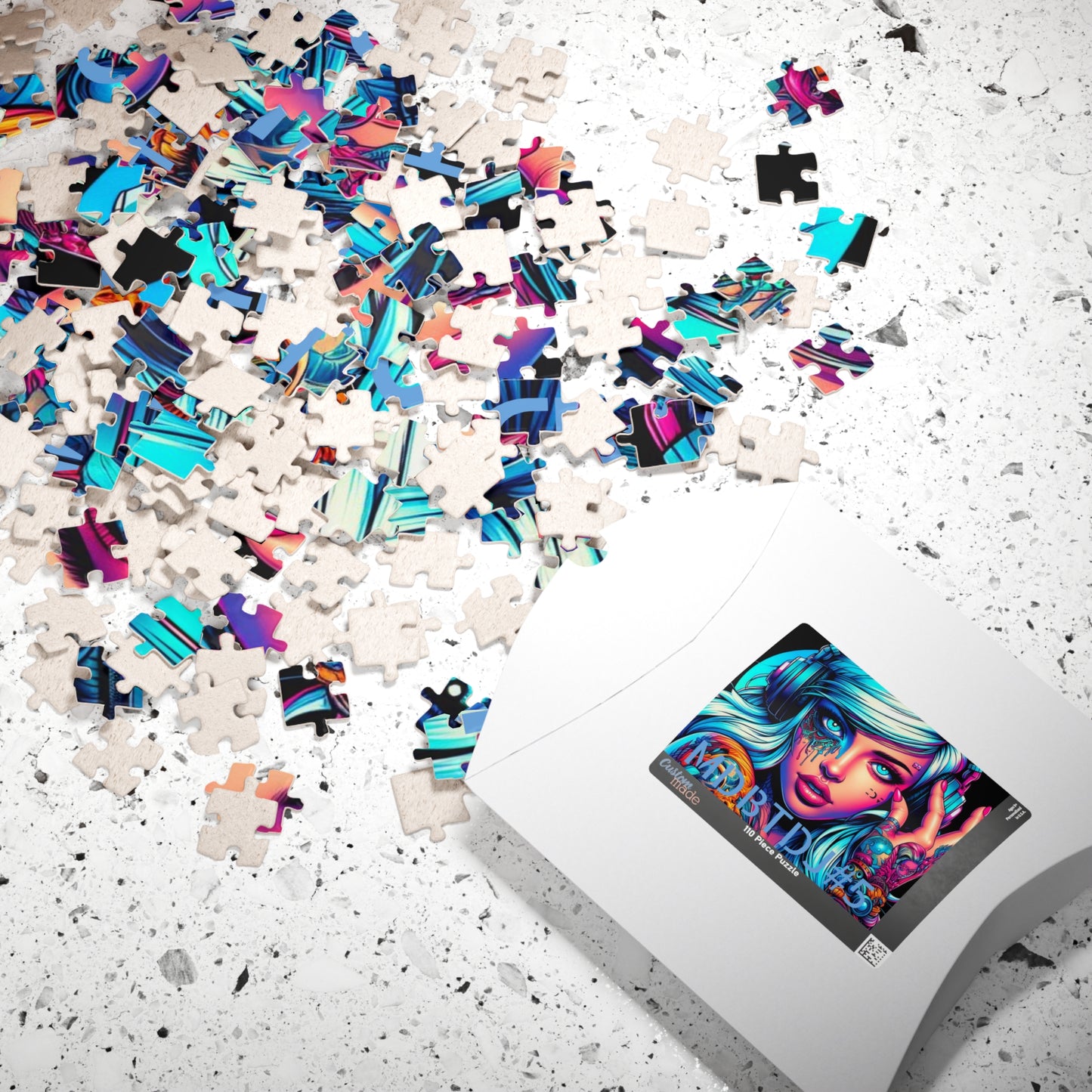 MDBTDJ#5 Puzzle (110, 252, 520, 1014-piece) Tattooed Dj's Limited Edition, Puzzle, Apparel & Accessories, Tattooed Djs Shop