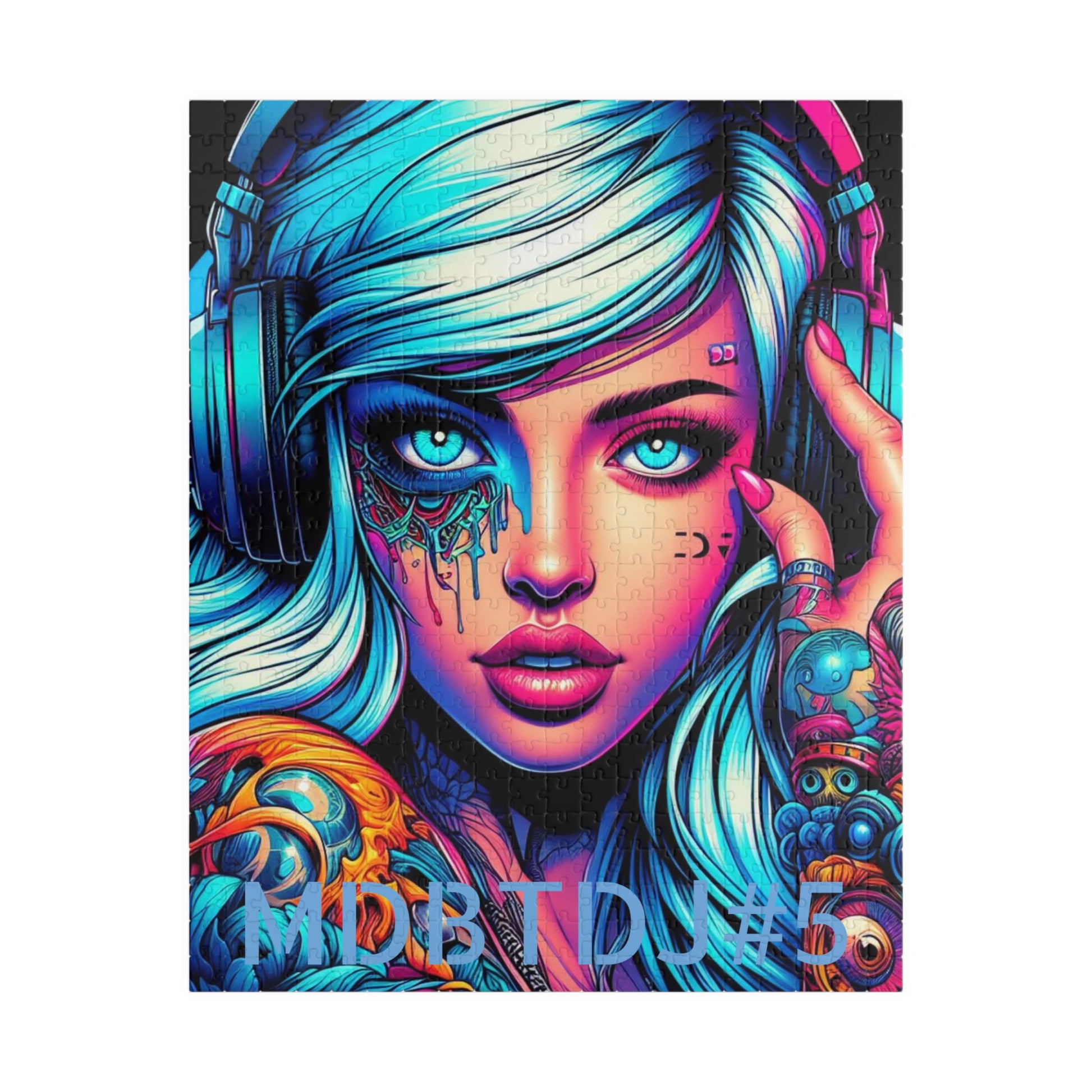 MDBTDJ#5 Puzzle (110, 252, 520, 1014-piece) Tattooed Dj's Limited Edition, Puzzle, Apparel & Accessories, Tattooed Djs Shop