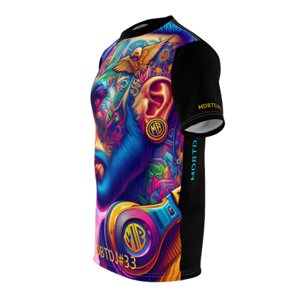 MDBTDJ#33 Premium Art Tee Shirt - Tattooed Dj's Limited Edition - Unisex, T-Shirt, T-Shirts, Tattooed Djs Shop