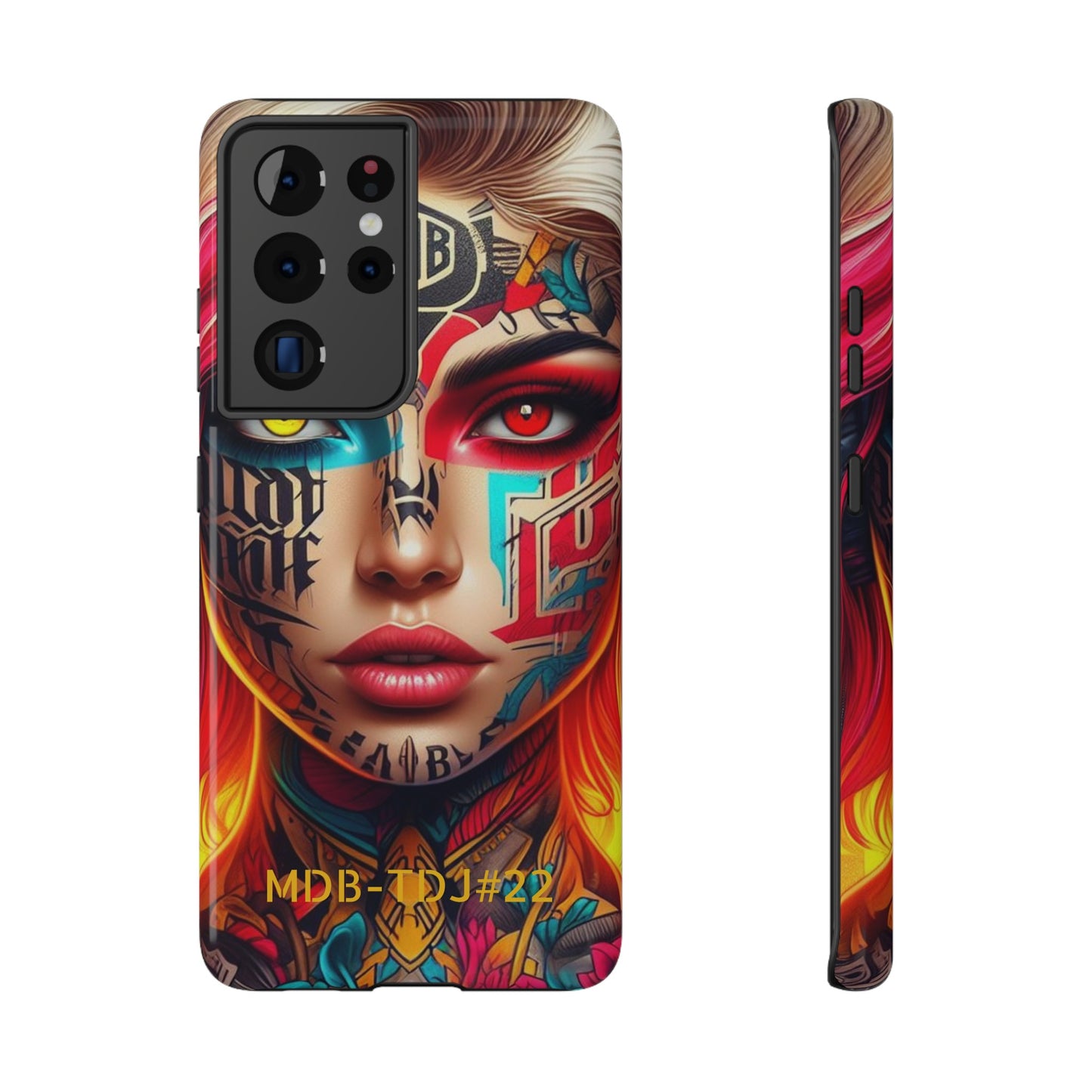 MDBTDJ#22 Impact-Resistant Phone Cases Fits most Tattooed DJ's Limited Edition, Phone Case, Tattooed Djs Shop