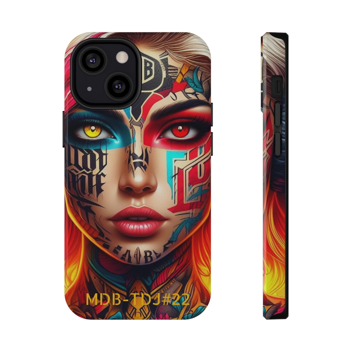 MDBTDJ#22 Impact-Resistant Phone Cases Fits most Tattooed DJ's Limited Edition, Phone Case, Tattooed Djs Shop