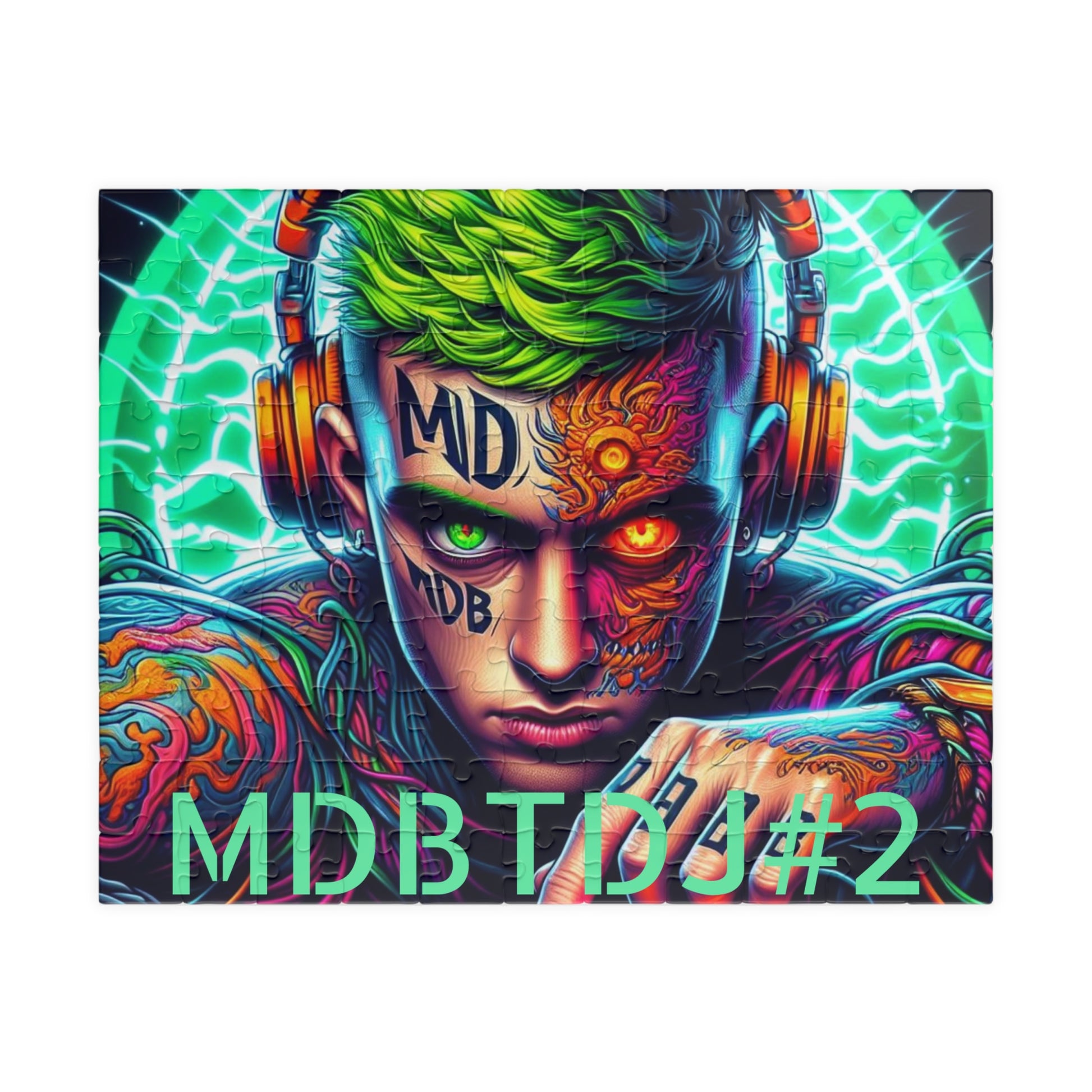 MDBTDJ#2 Puzzle (110, 252, 520, 1014-piece) Tattooed Dj's Limited Edition, Puzzle, Apparel & Accessories, Tattooed Djs Shop