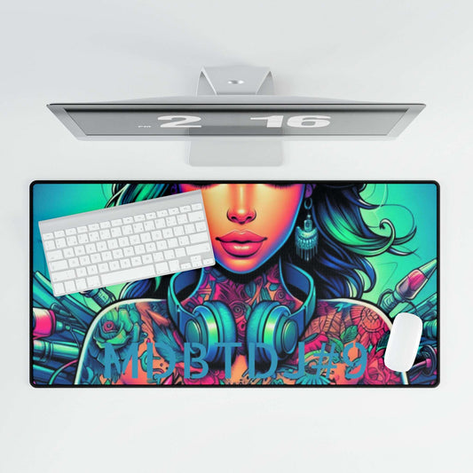 MDBTDJ#9 Mouse Pads Desk Mats Tattooed DJ's Limited Edition, Home Decor, Apparel & Accessories, Tattooed Djs Shop