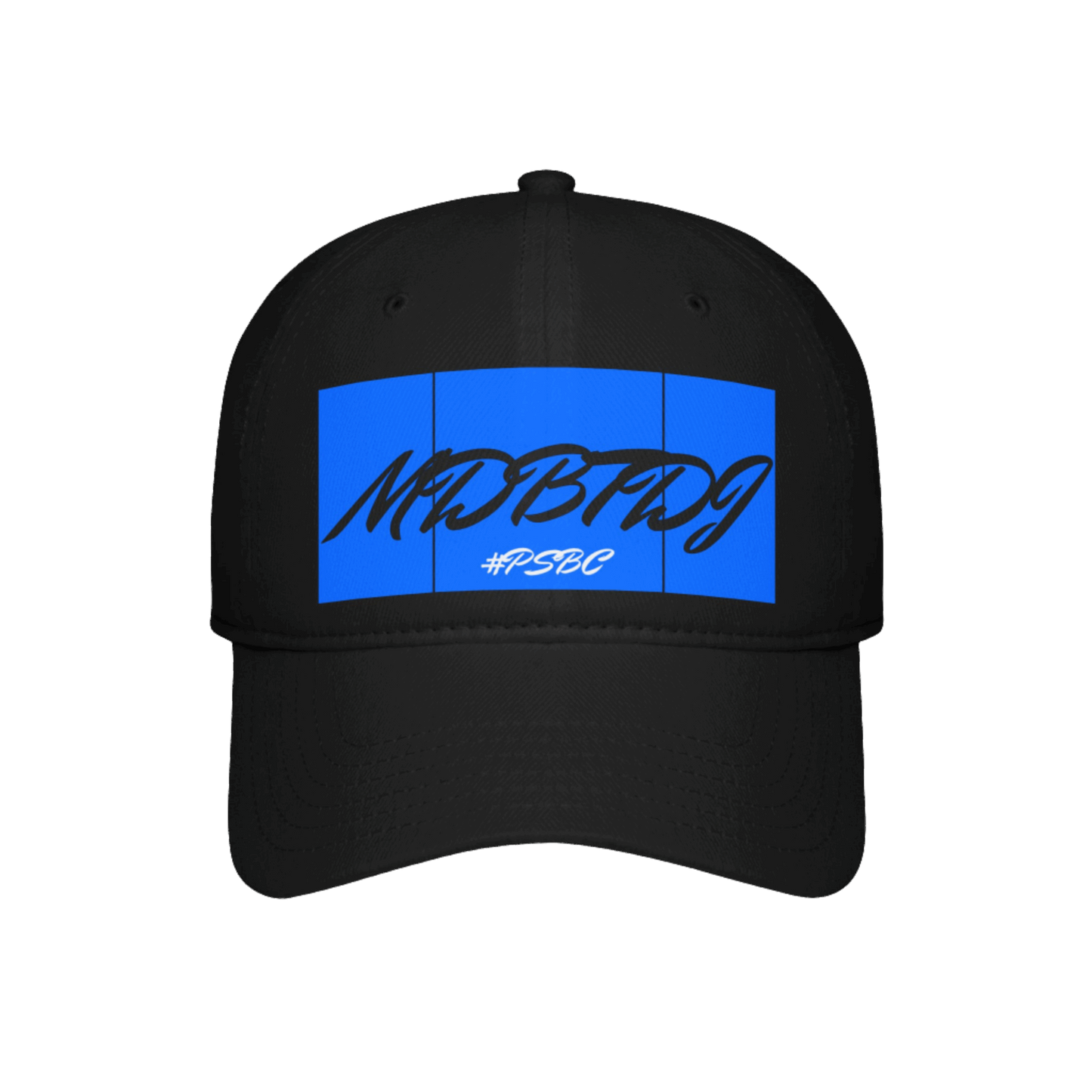 MDBTDJ#PSBC Black - Low Profile Baseball Cap