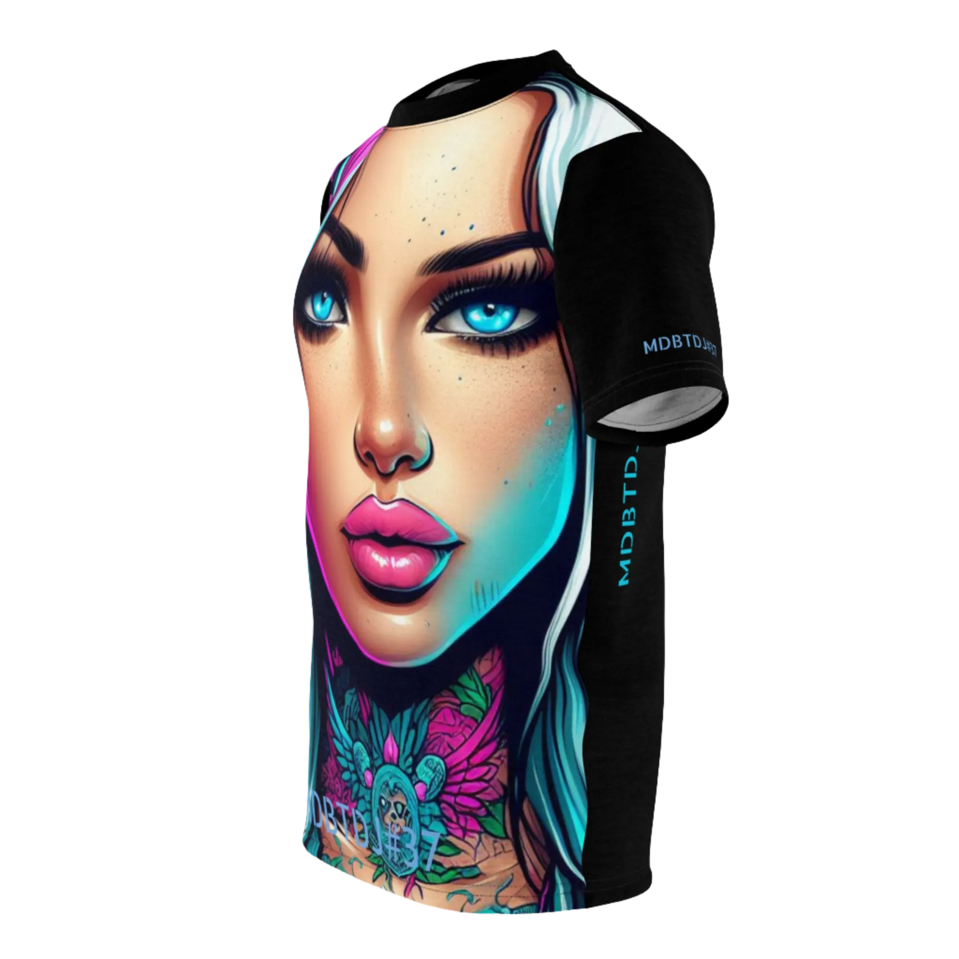 MDBTDJ#37 Premium Art Tee Shirt - Tattooed Dj's Limited Edition - Unisex, T-Shirt, T-Shirts, Tattooed Djs Shop