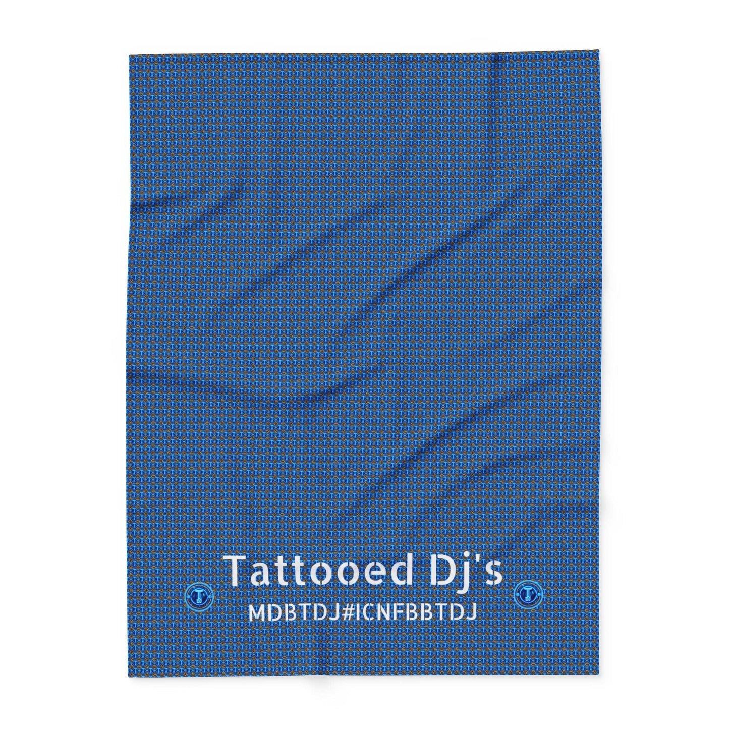 MDBTDJ#ICNFBBTDJ Fleece Blanket Tattooed Dj's Limited Edition, Home Decor, Tattooed Djs Shop