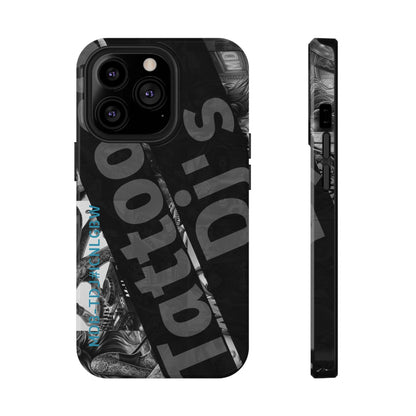 MDB-TDJ#ICNLGBW Impact-Resistant Phone Case Tattooed DJ's Limited Edition Fits Most