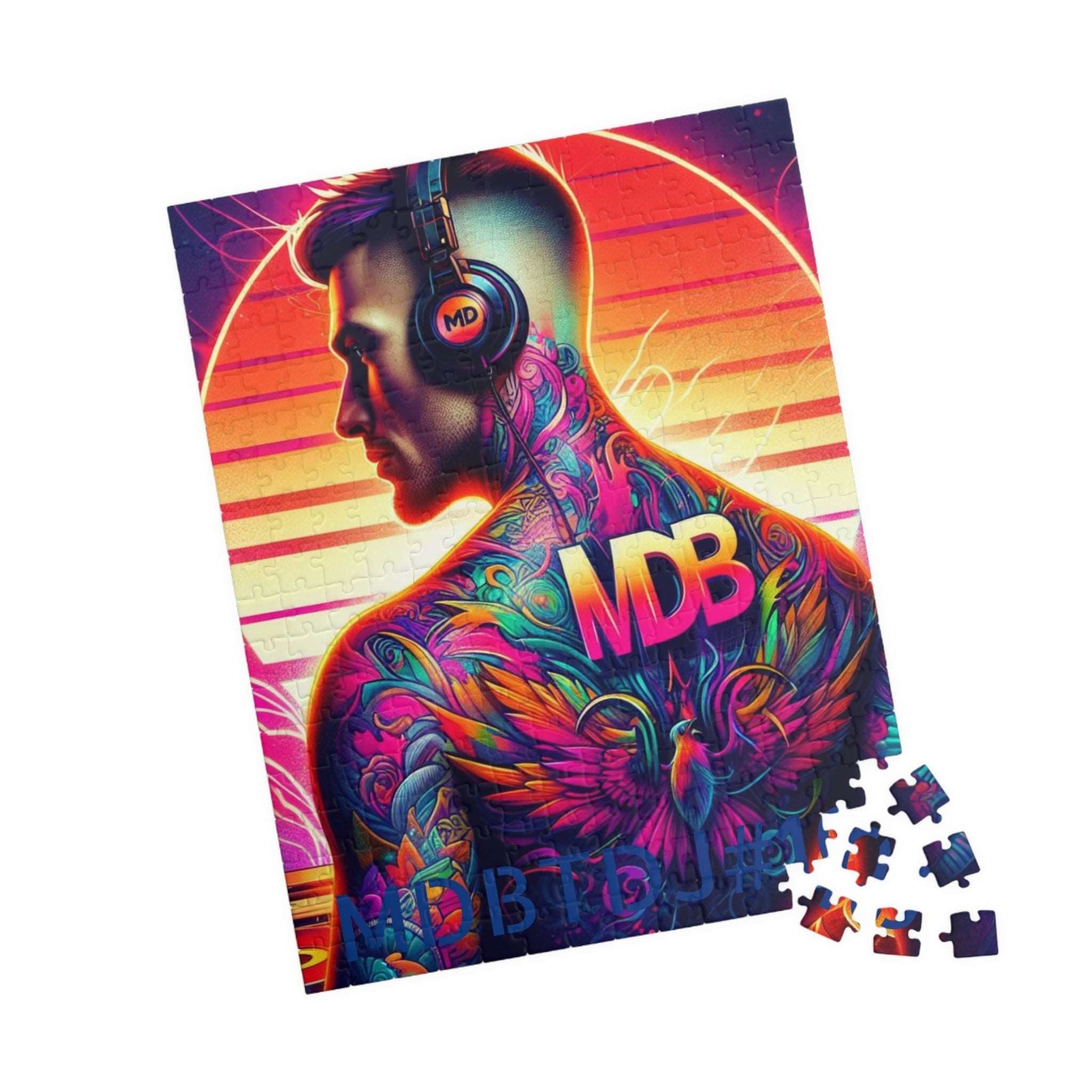 MDBTDJ#10 Puzzle (110, 252, 520, 1014-piece) Tattooed Dj's Limited Edition