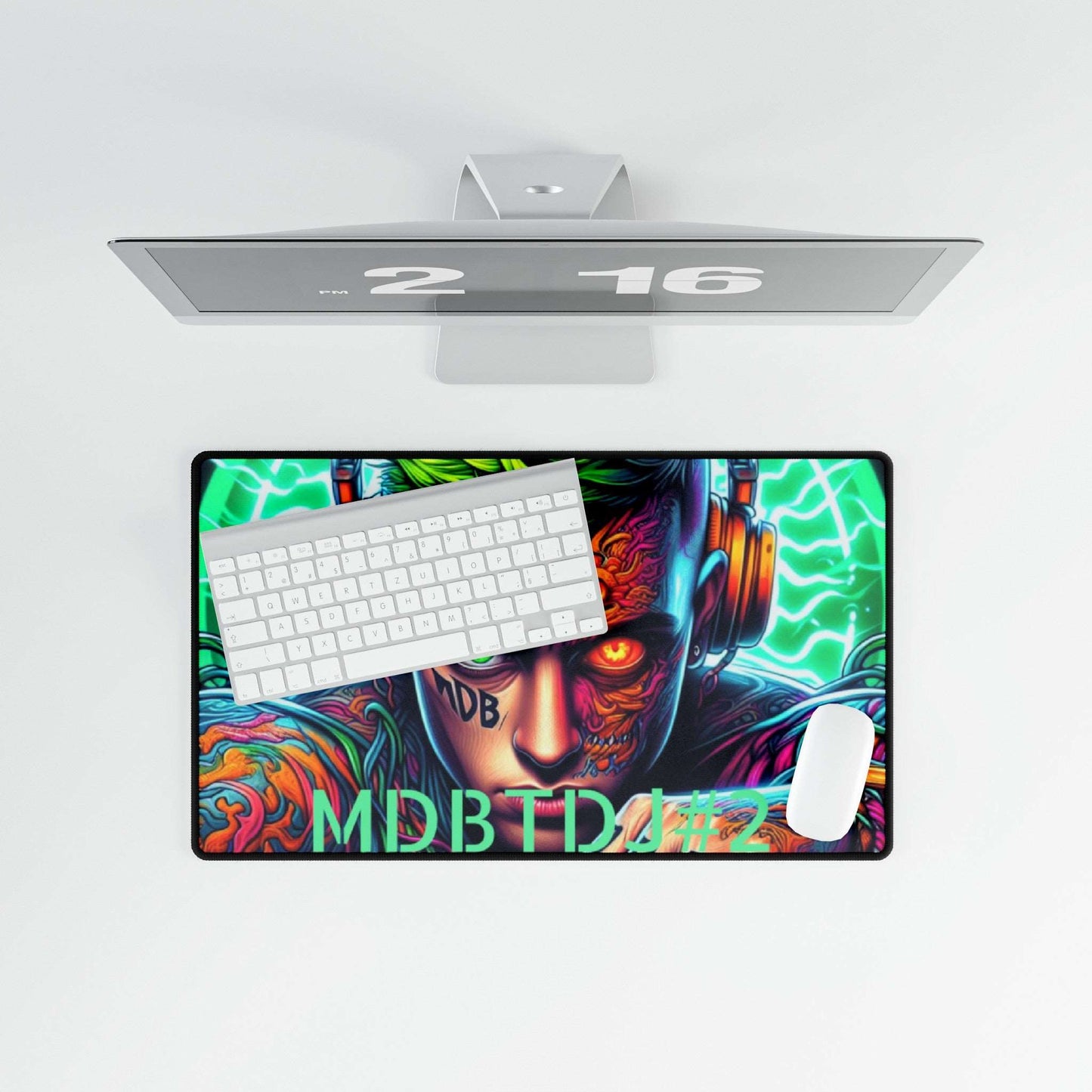 MDBTDJ#2 Mouse Pads Desk Mats, Home Decor, Apparel & Accessories, Tattooed Djs Shop